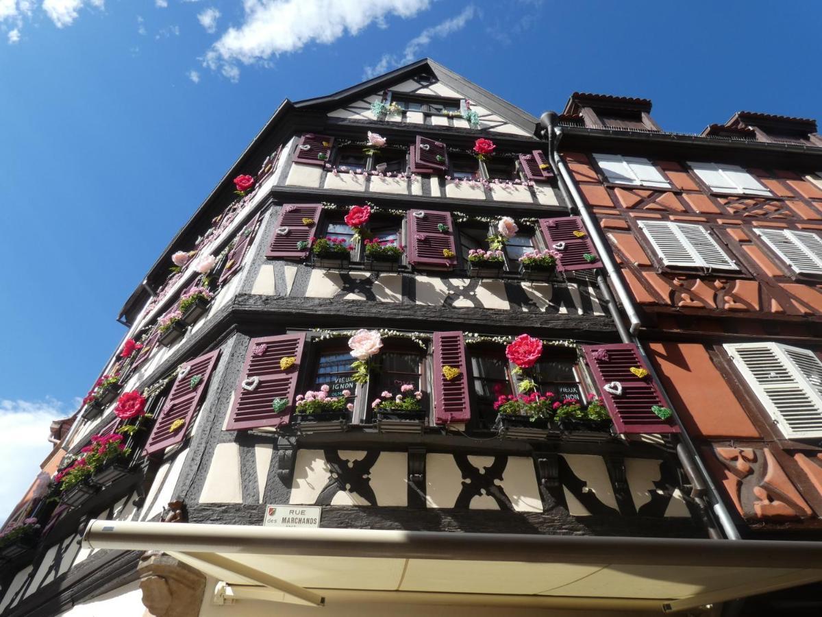 Gite Les Combles Du Bonheur Colmar Exterior foto